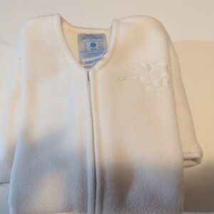 Halo Soft Cream 100% Polyester SleepSack, Size Small, 0-6 Months